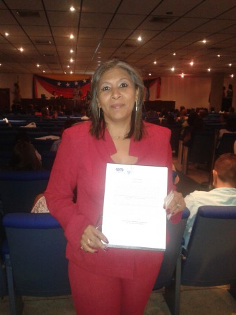 Lic. Gladys Vegas (Enfermera, Docente en Educación Especial y Especialista en Planificación y Evaluación Educativa)